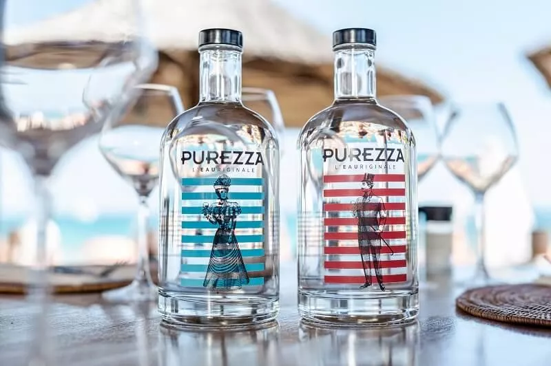 L'eau de table Pétillante & micro-filtrée, Purezza 