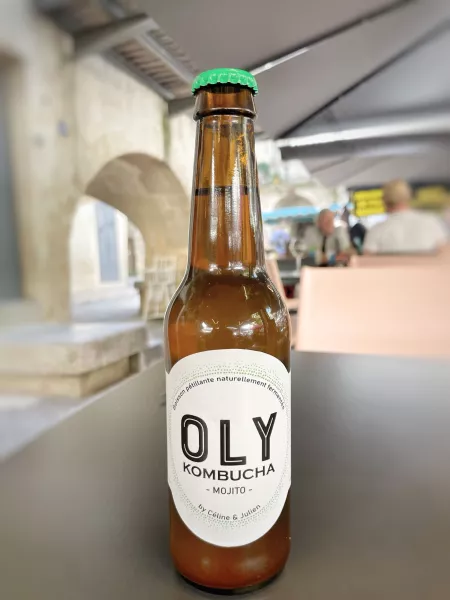 OLY Kombucha pêche ibiscus / mojito