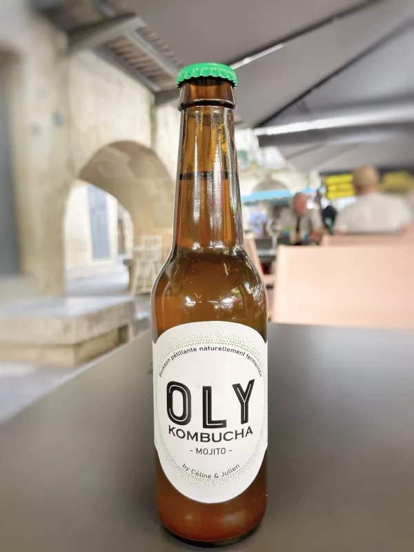 OLY Kombucha pêche ibiscus / mojito