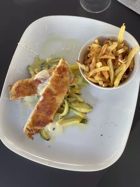 Petto di pollo impanata 