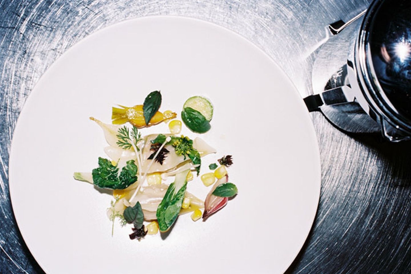 Bouillon de foie gras, canard et tamarin